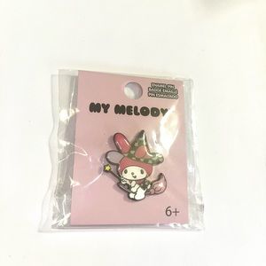 Sanrio My Melody Halloween witch enamel pin
